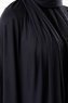 Neylan - Hijab Bleu Marin Foncé Basique En Jersey