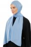 Esra - Hijab Chiffon Bleu Clair