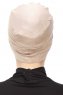 Stella - Turban En Coton Taupe