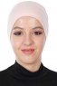Stella - Turban En Coton Vieux Rose