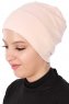 Stella - Turban En Coton Vieux Rose