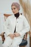 Laura - Turban En Coton Taupe