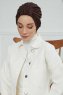 Laura - Turban En Coton Marron