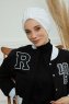 Laura - Turban En Coton Blanc