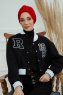 Laura - Turban En Coton Rouge
