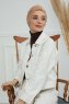 Laura - Turban En Coton Sand