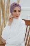 Astrid - Turban En Coton Lilac