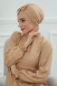 Agnes - Turban En Coton Sand