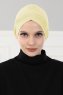 Linda - Turban En Coton Jaune - Ayse Turban