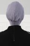 Linda - Turban En Coton Gris - Ayse Turban