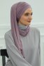 Rebecca - Turban En Coton Lilac