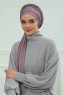 Rebecca - Turban En Coton Lilac