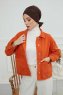 Ellie - Turban En Coton Marron