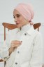 Ellie - Turban En Coton Vieux Rose