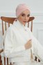 Ellie - Turban En Coton Vieux Rose