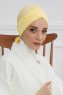 Ellie - Turban En Coton Jaune