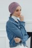 Ellie - Turban En Coton Lilac