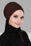 Felicia - Turban En Coton Marron