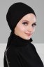 Felicia - Turban En Coton Noir