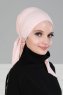 Felicia - Turban En Coton Vieux Rose