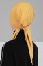 Felicia - Turban En Coton Moutarde