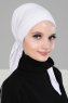 Felicia - Turban En Coton Blanc