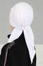 Felicia - Turban En Coton Blanc
