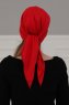 Felicia - Turban En Coton Rouge