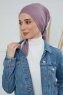 Felicia - Turban En Coton Lilac