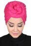 Sigrid - Hijab Coton Fuchsia - Ayse Turban