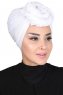 Sigrid - Hijab Coton Blanc - Ayse Turban