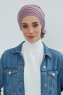 Monica - Turban En Coton Lilac