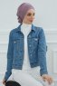 Monica - Turban En Coton Lilac