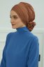 Monica - Turban En Coton Caramel