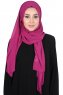 Joline - Hijab Chiffon Premium Fuchsia