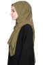 Joline - Hijab Chiffon Premium Kaki