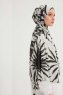 Ezmeray - Hijab À motifs Anthracite