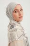 Fadime - Hijab À motifs Bleu