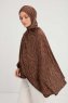 Hafiz - Hijab À motifs Cannelle