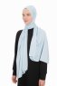 Farah - Hijab Jersey Bleu Clair