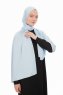 Farah - Hijab Jersey Bleu Clair