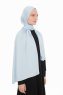 Farah - Hijab Jersey Bleu Clair