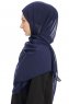 Chiffon Hijab - Bleu Marin