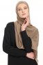 Chiffon Hijab - Taupe Foncé