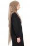 Chiffon Hijab - Taupe Foncé