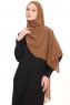Chiffon Hijab - Marron Clair