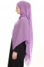 Chiffon Hijab - Violet Clair