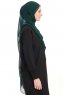 Chiffon Hijab - Vert Foncé