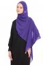 Chiffon Hijab - Violet