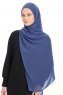 Chiffon Hijab - Indigo